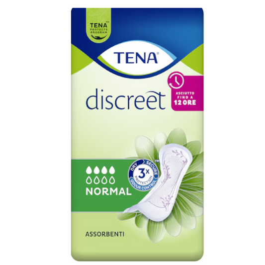 TENA Discreet Normal | Assorbenti per incontinenza | Pezzi 12