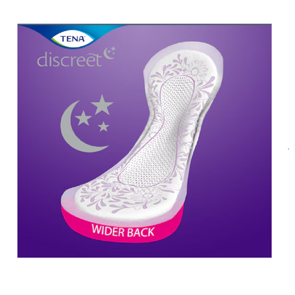 TENA Discreet Protect + Maxi Night | Assorbenti per incontinenza | Pezzi 12