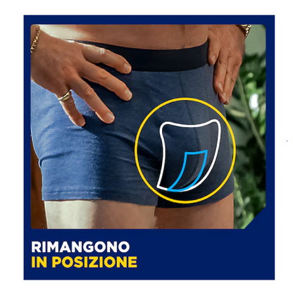 TENA Men Active Fit Scudo Protettivo | Assorbenti per incontinenza | Pezzi 14