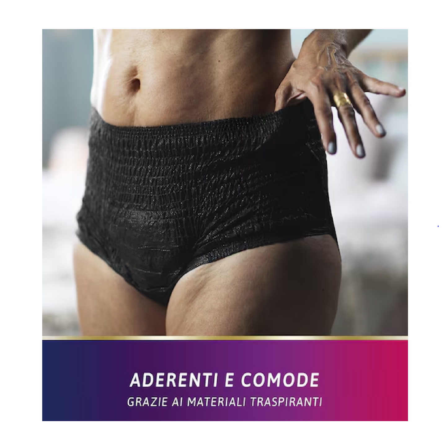 TENA Silhouette Plus Noir Vita alta | Mutandine assorbenti femminili