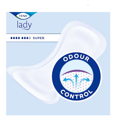 TENA Lady Super | Assorbente per perdite urinarie | Pezzi 15