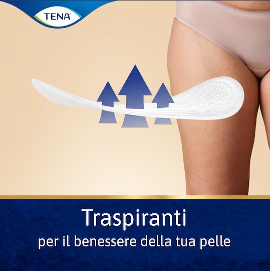 TENA Lights Sensitive Lungo| Proteggi-slip per perdite urinarie | Pezzi 20